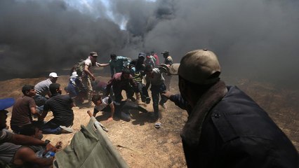 Cerca de 30 mortos em confrontos entre palestinianos e o exército de israel