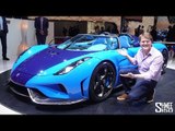 This BLUETIFUL Koenigsegg Regera has the ULTIMATE Party Trick!