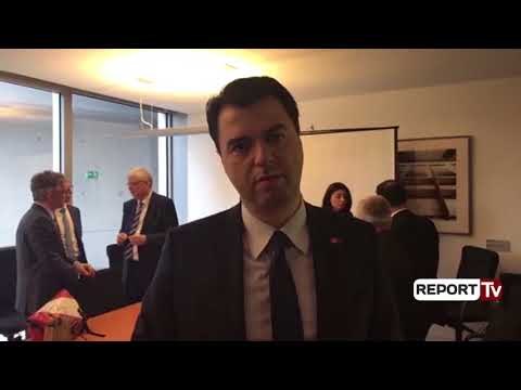 Report TV - Basha në Berlin: Kemi kërkuar mbështetjen e grupit CSU-CDU për hapjen e negociatave