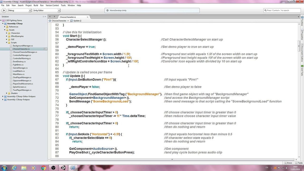 Unity3D Fighting Game Tutorial #53 Updates and Tweaks