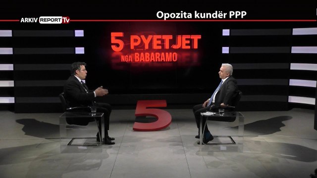 REPORT TV, 5 PYETJET NGA BABARAMO - I FTUAR EDI PALOKA - PJESA E PARE