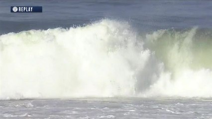 Adrénaline - Surf : John Florence with a 9.1 Wave vs. M.Wright, J.Duru
