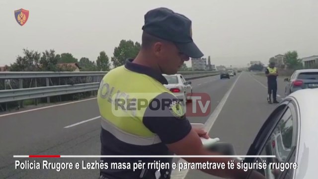 Lezhë, të dehur në timon dhe me shpejtësi, policia pezullon 153 patenta, 7 shoferë në pranga