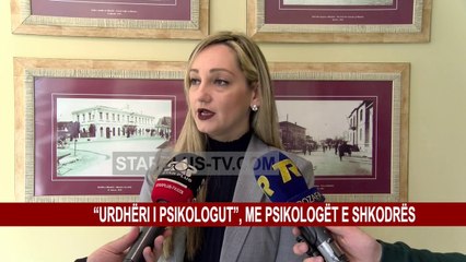 “URDHËRI I PSIKOLOGUT”, ME PSIKOLOGËT E SHKODRËS