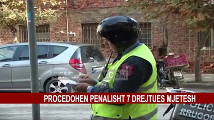 LEZHË, POLICIA KONTROLLE PËR SIGURINË NË RRUGË