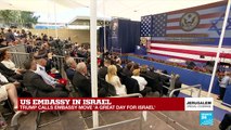 US embassy in Israel: Watch Donald Trump''s speech