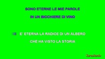 Karaoke Italiano - L'eternità - Fabrizio Moro ( Testo )