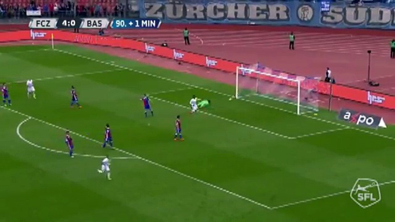 Zurich 4:0 Basel (Switzerland. Challenge League. 13 May 2018)