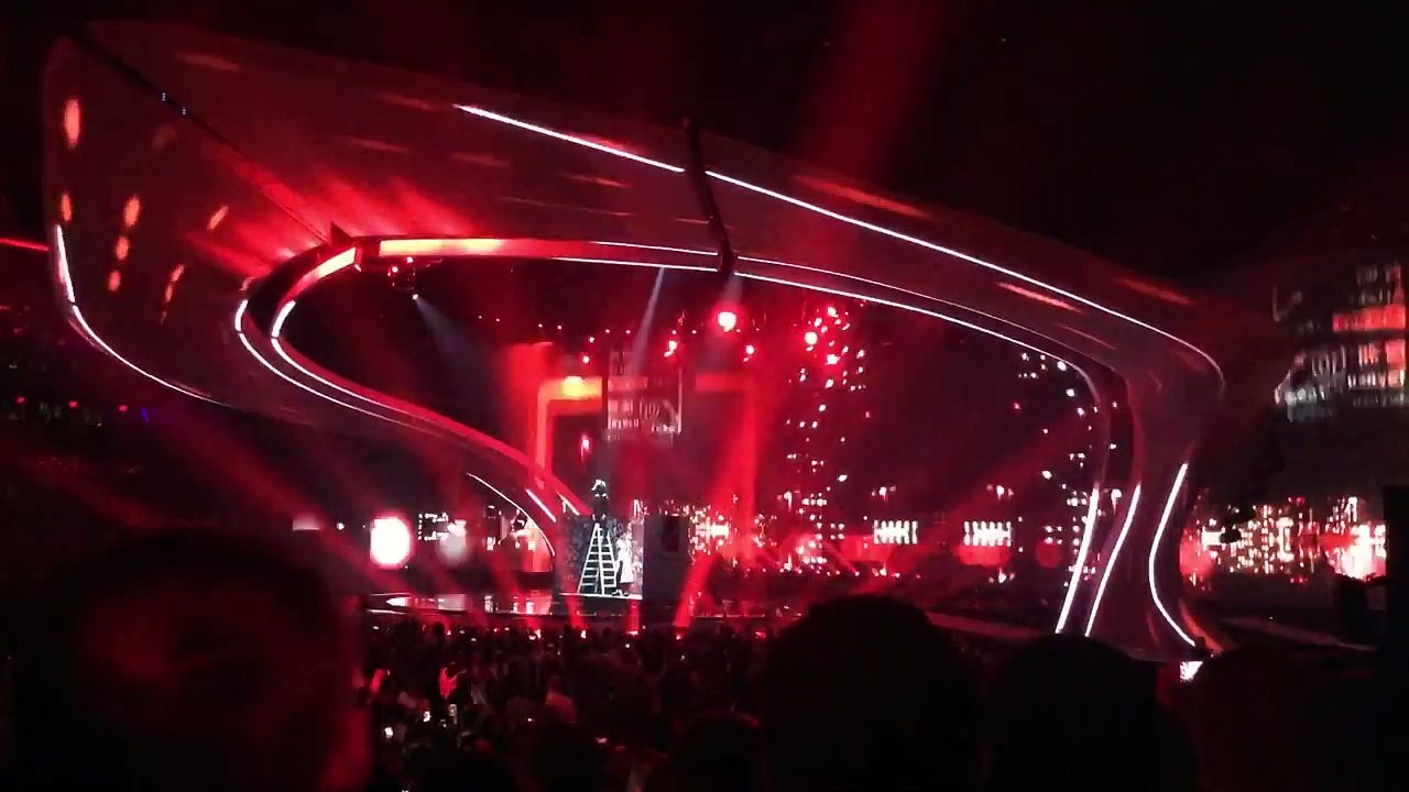 Dihaj - Skalrtons (Azerbaijan) Eurovision 2017 Live 1 Semi Final