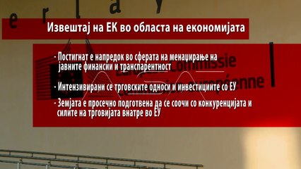 Извештај на ЕК, Македонија просечно подготвена за пазарот на ЕУ