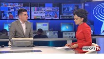 Report TV - Deputetja e PS, Elisa Spiropali, e ftuar në studion e Report Tv