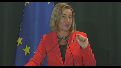 Ora News - BE si Formula 1, Mogherini: Sot semafori është jeshil. Këtu fillon gara