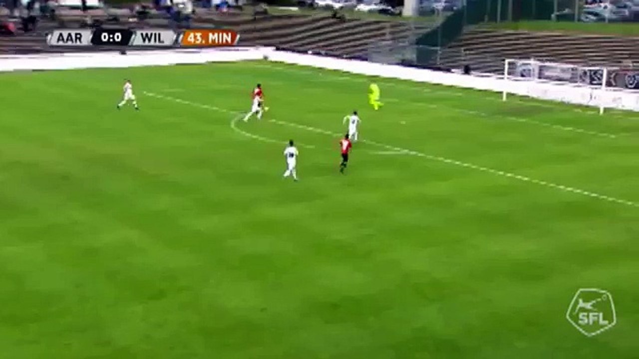 Aarau 1:0 Wil (Switzerland. Challenge League. 13 May 2018)