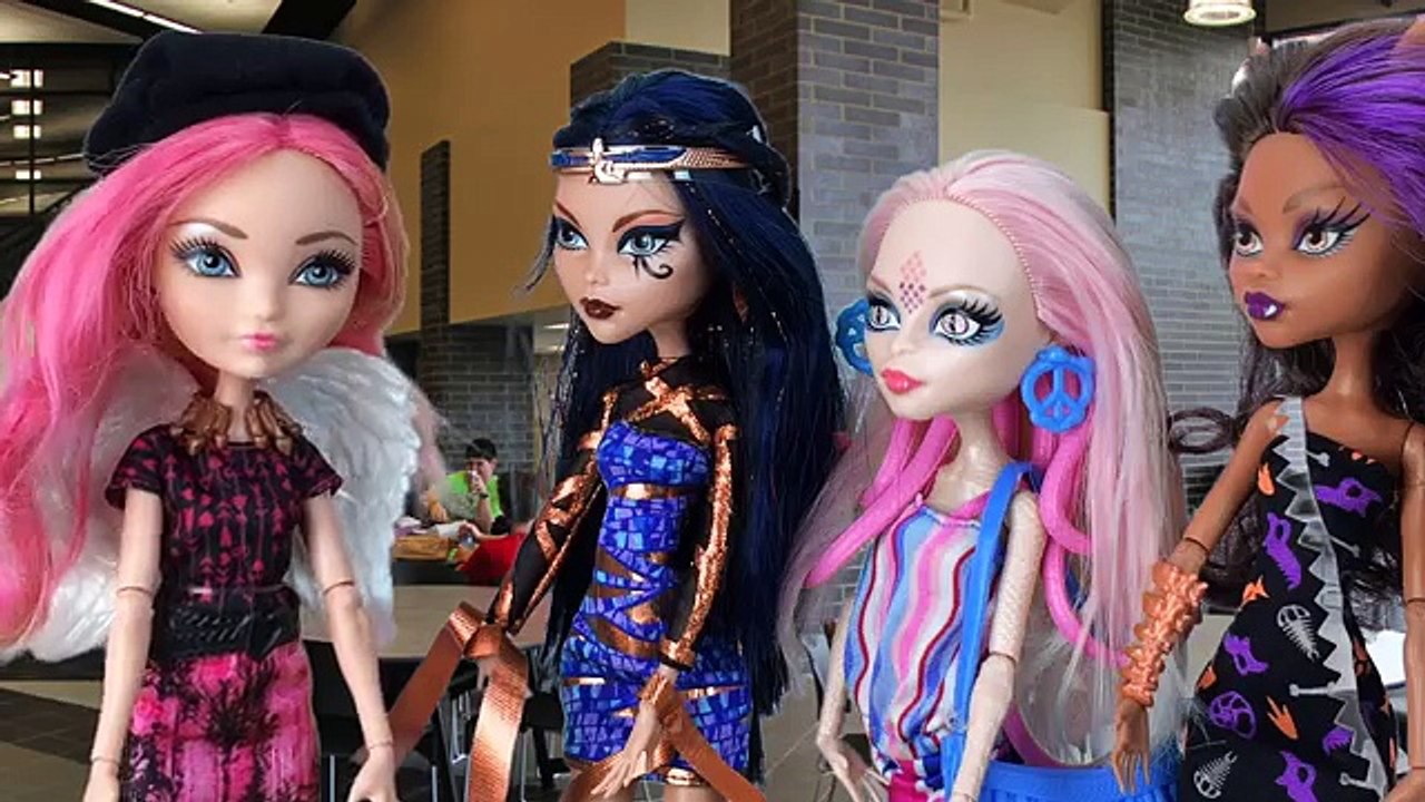 Monster High and Ever After High Dolls Monster High Doll Videos Part 1
