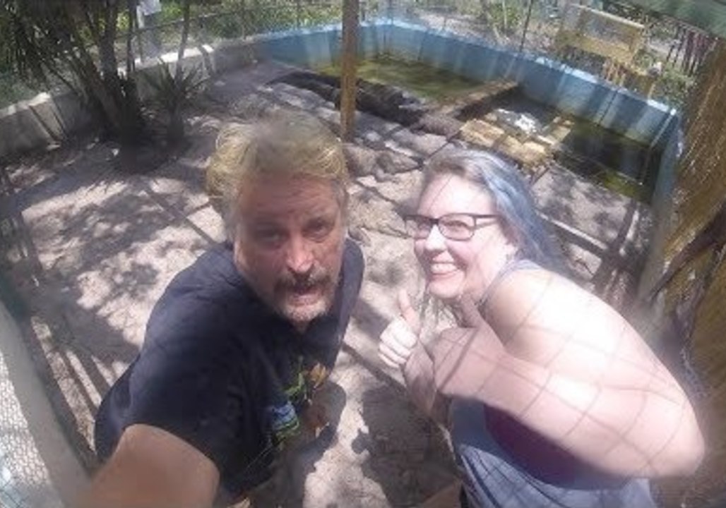 Gator Crusader's Daughter Unfazed About Being Surrounded by Alligators
