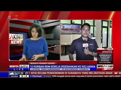 Polda Jatim Serahkan 12 Jenazah Korban Bom kepada Keluarga