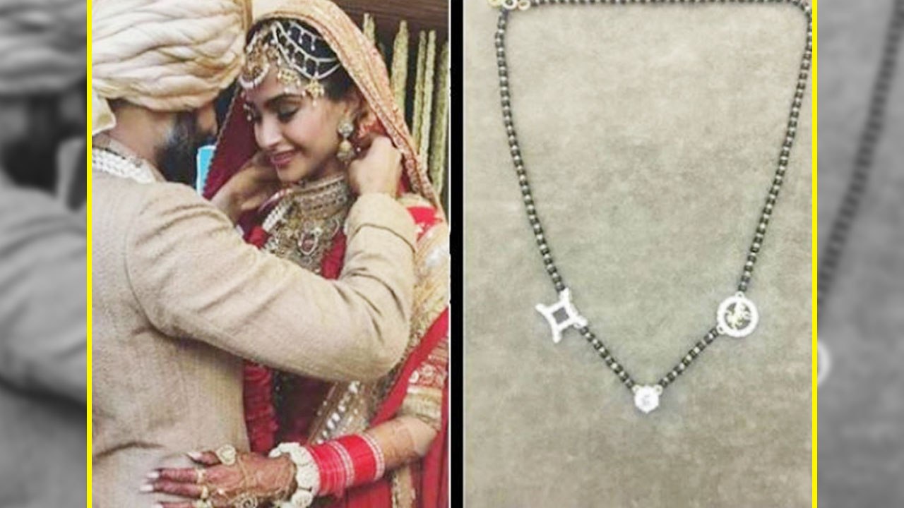 Sonam Kapoor's unique Mangalsutra design is going VIRAL | Boldsky
