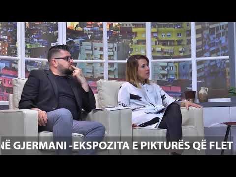 Report Tv Rreze Dielli, EKSPOZITA E PIKTURËS QË FLET SHQIP NË GJERMANI