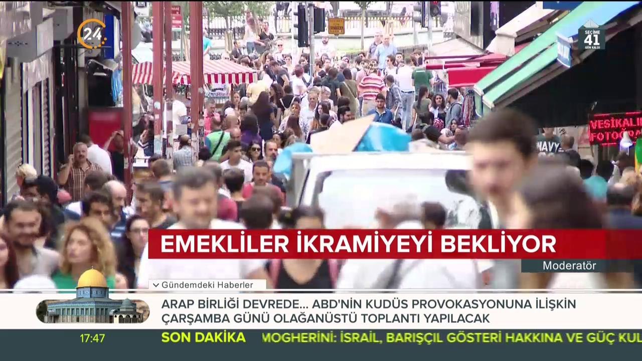 Emekliler ikramiye bekliyor
