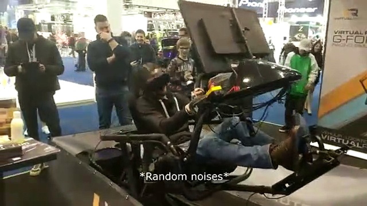 Il teste Project CARS 2 en VR et il pète un câble ! LOL