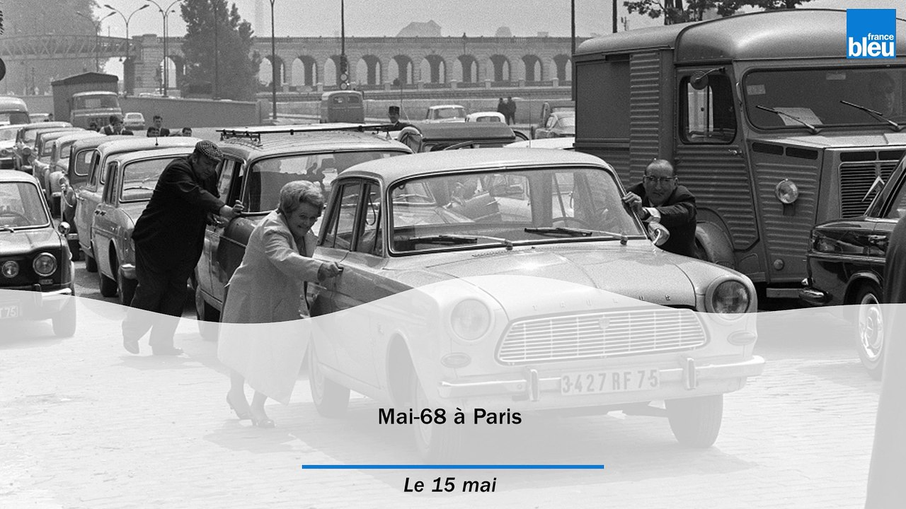 Mai-68 à Paris : le 15 mai