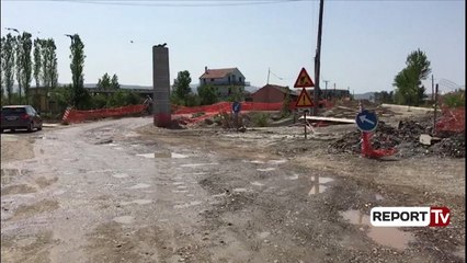 Report TV - Rruga në rikonstruksion rrezikon sezoni turistik të Velipojës