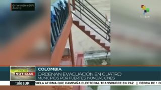 Ordena Estado colombiano evacuar cuatro municipios ribereños del Cauca