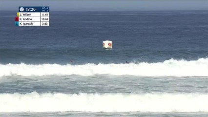 La vague notée 7 de Julian Wilson - Adrénaline - Surf
