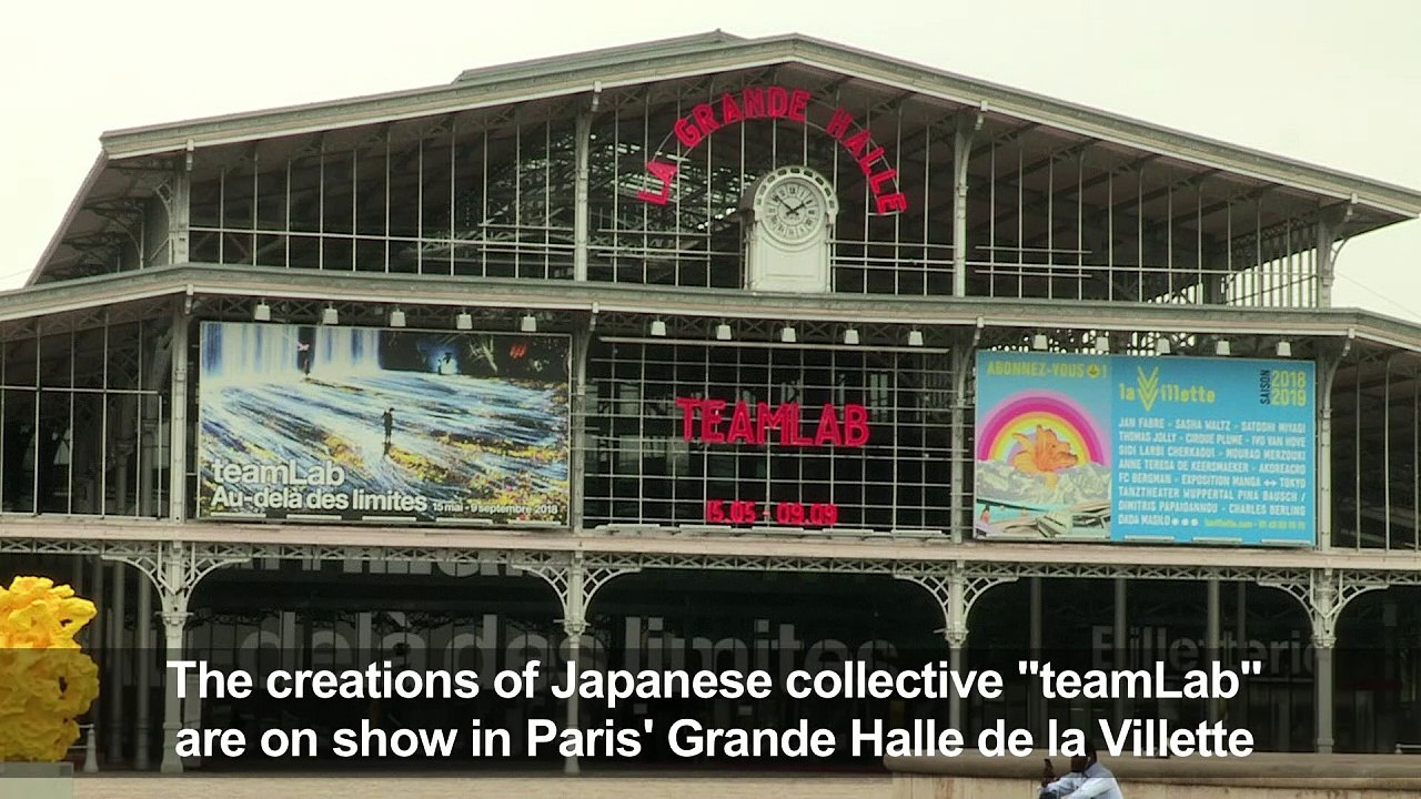 Immersive digital art exhibition opens in Paris