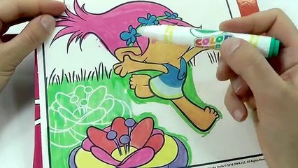 ROTULADORES MÁGICOS DE LOS TROLLS CON DIBUJOS SORPRESA. color wonder Trolls de Crayola/ DIVER+