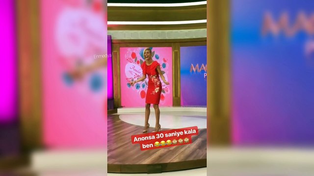 Çağla Şıkel Kanal D'de Stüdyosunda Reklam Arası Oynadı Çok Eğlendi! | Çağla Şıkel