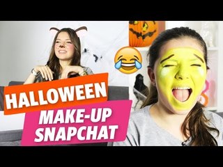 ✿ [Halloween] 2 tutos make-up + 1 DIY « Snapchat » avec Clara ✿