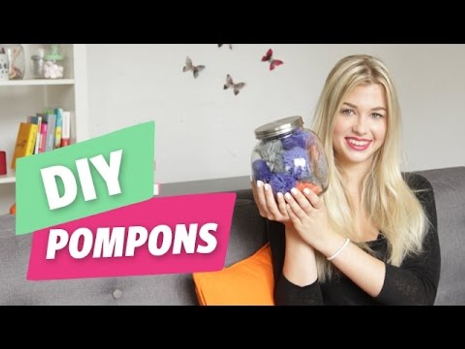 ✿ DIY - Faire un pompon en laine avec Marie ✿