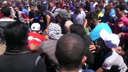 Aumentan a 41 los palestinos muertos en las protestas en Gaza