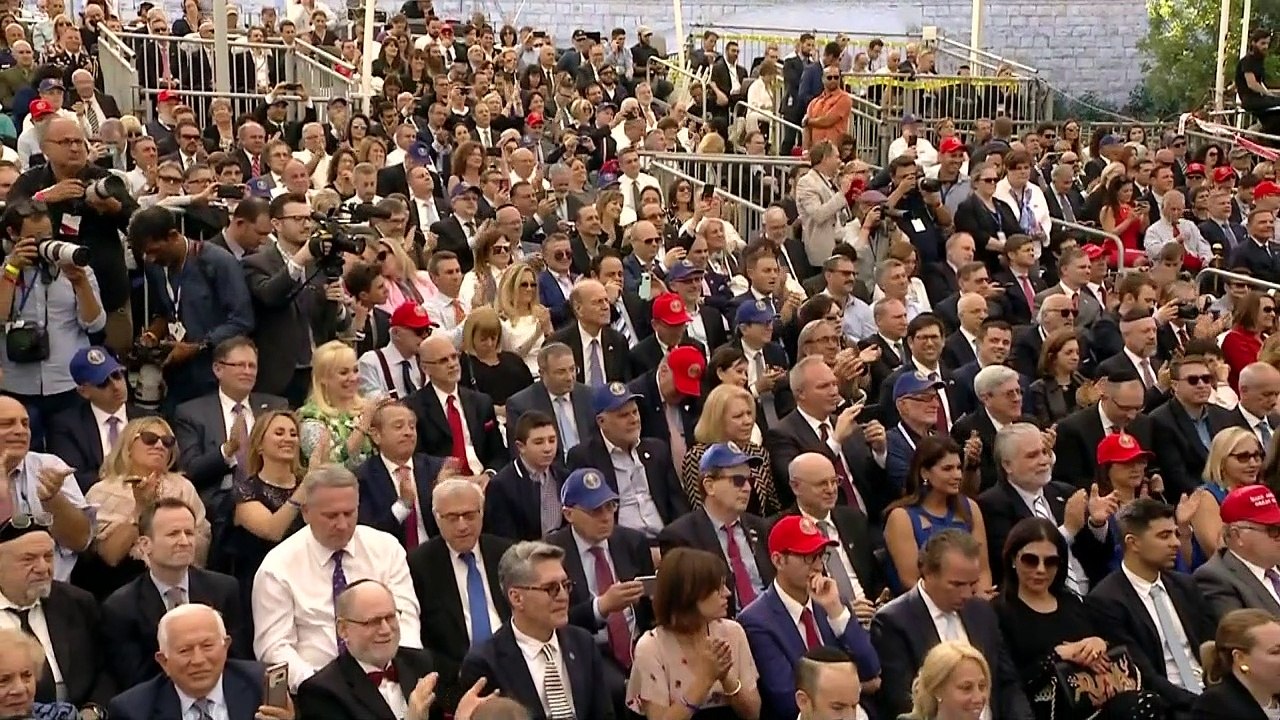 Jubel und Wut: US-Botschaft in Jerusalem eröffnet