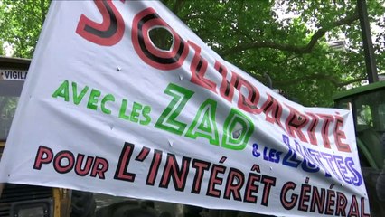 NDDL: 300 manifestants à Nantes contre la reprise des expulsions