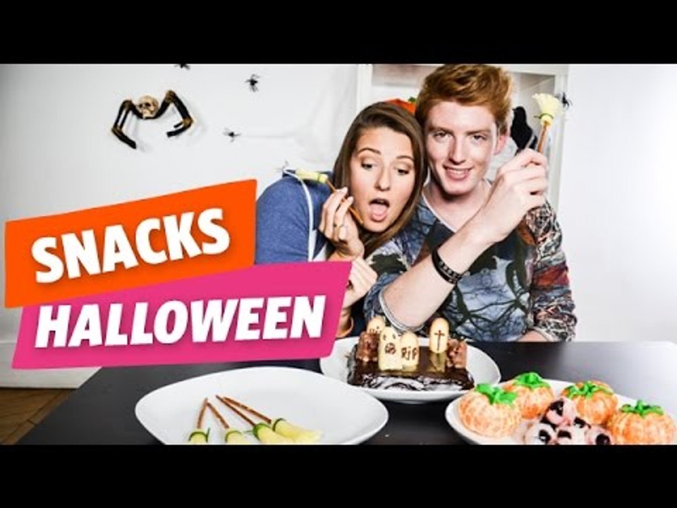 ✿ [Halloween] 4 recettes de snacks simplement terrifiants avec Emma et Elliott ✿