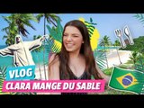 Clara mange du sable !