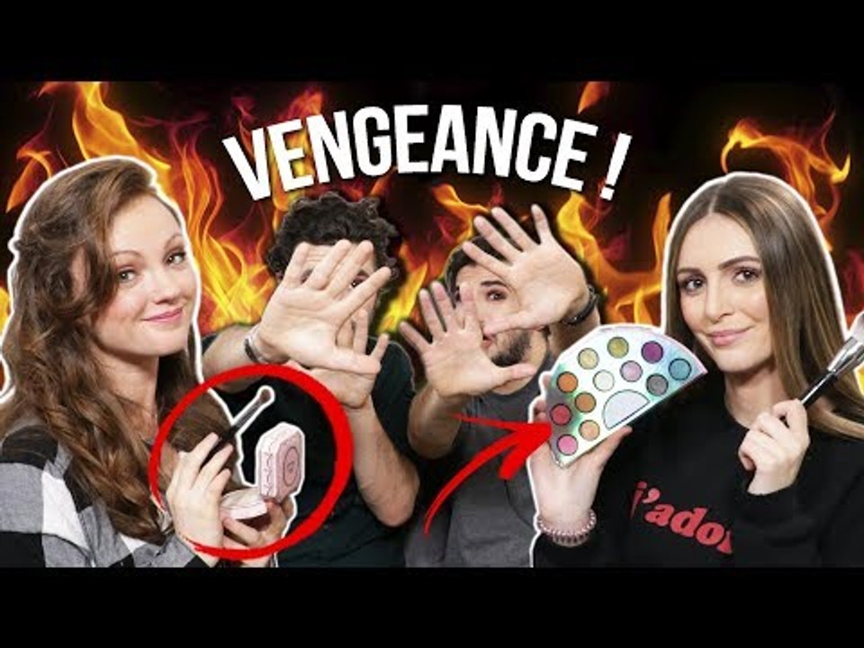REVANCHE : LES FILLES MAQUILLENT LES GARÇONS ! avec Amaury et Quentin