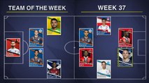 Ligue 1's team of the week featuring Thauvin and Braithwaite