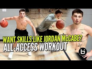 Jordan McCabe EXCLUSIVE All-Access Private Basketball Workout at BIL AAG! WANT SKILLS LIKE MCCABE!?