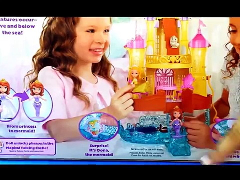 Disney Junior Mermaid Sofia the First in the Sea Palace Playset Her First Vacation Under the Sea