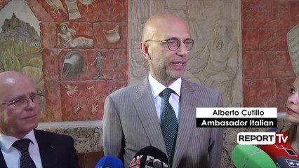 Report TV - Negociatat, Cutillo: Italia, avokat i Shqipërisë në BE, luftoni korrupsionin