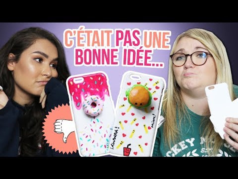 LE DIY COQUES DE PORTABLE TOURNE MAL... avec The Doll Beauty et Lola Dubini
