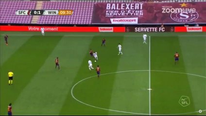 0-2 Karim Gazzetta Goal Switzerland  Challenge League - 14.05.2018 Servette FC 0-2 FC Winterthur