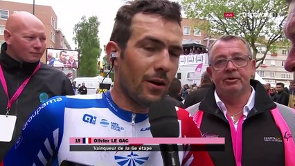 Le Gac : "C'est ma première victoire, c'est super"