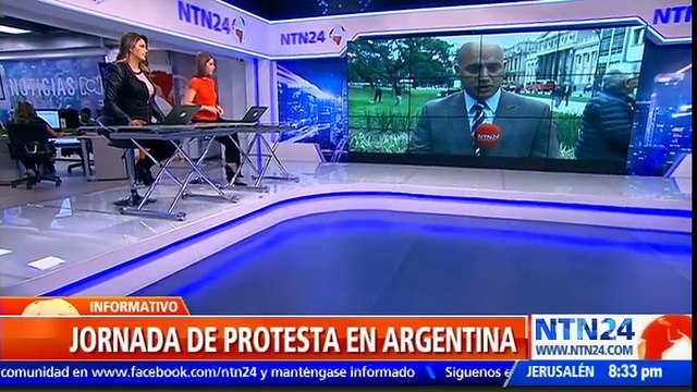 Siguen las protestas en Argentina en rechazo a las medidas económicas de Macri