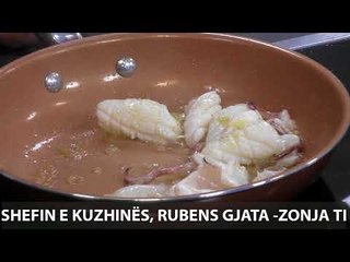 Te gatuajme me Zonjen Tefta PJ2 Minikek me cokollate, Kallamar me domate te thara