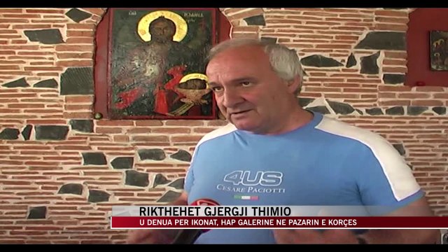 Rikthehet Gjergji Thimio, hap galerinë në pazarin e Korçës - News, Lajme - Vizion Plus