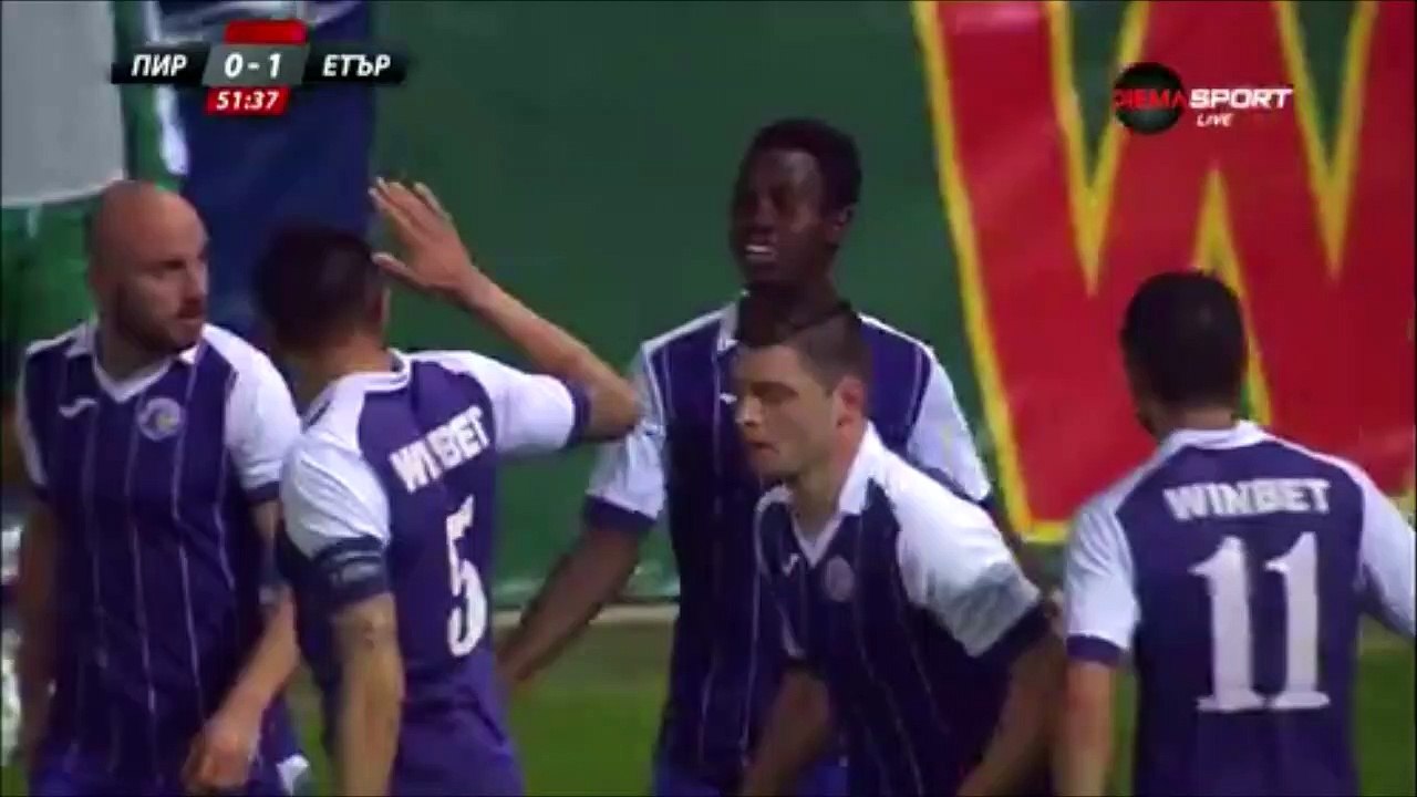 0-1 Alasana Manneh gOAL Bulgaria  A Grupa  Relegation P/O R1 - 14.05.2018 Pirin Blagoevgrad 0-1...